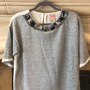 Beautiful jewel neck top
